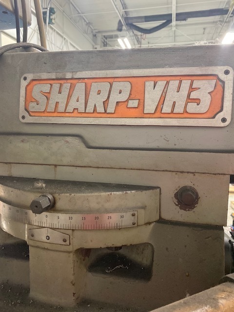 SHARP VH3 Vertical & Horizontal Mills | Excel Machinery Marketing